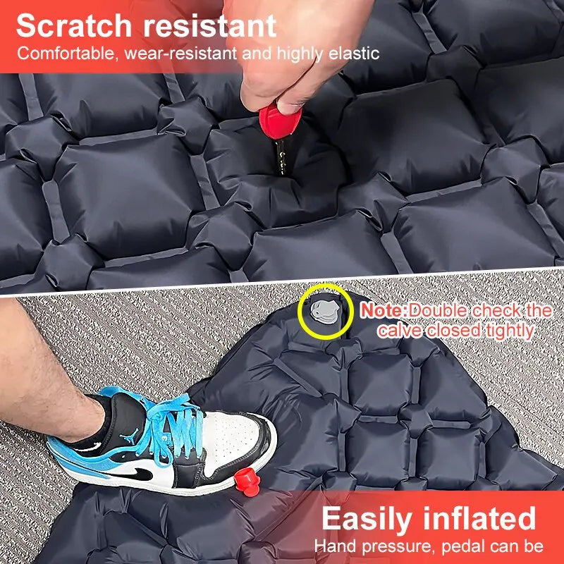 Easy Inflatable Mattress Sleeping Pad