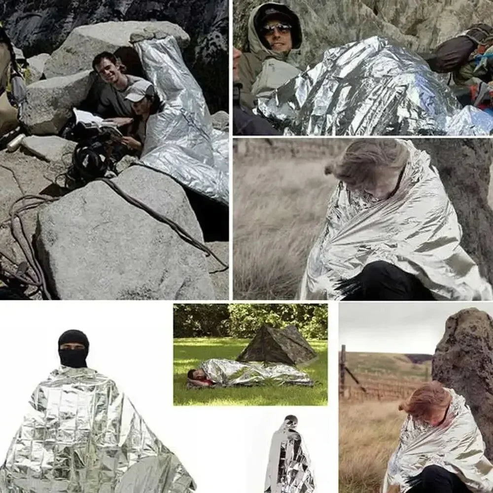 Emergency Thermal Blanket Lightweight Foldable