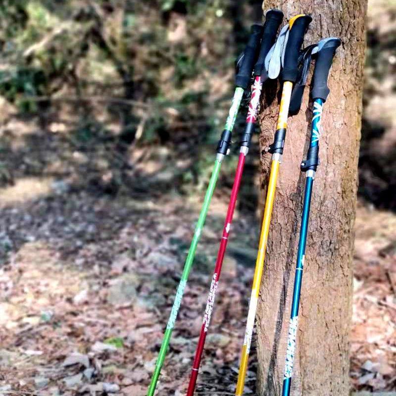 5 Section Outdoor Foldable Trekking Pole