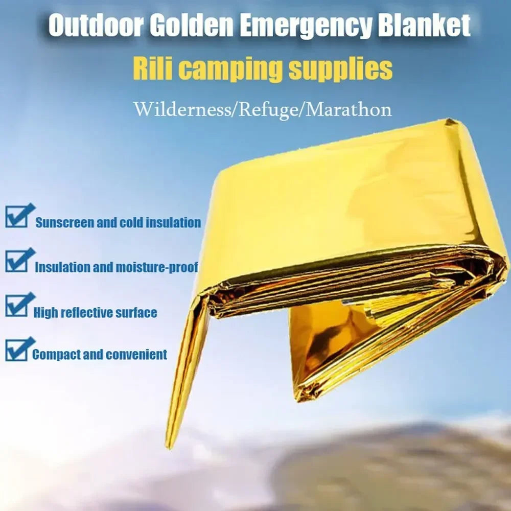 Emergency Thermal Blanket Lightweight Foldable