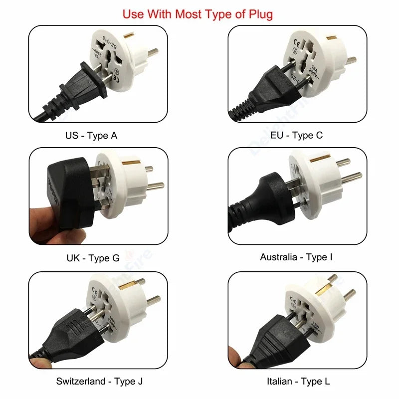 EU to UK Plug Adaptor