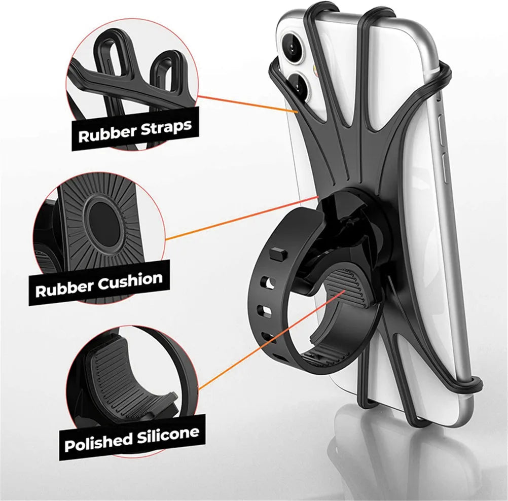 360 Rotatable Bike phone Holder