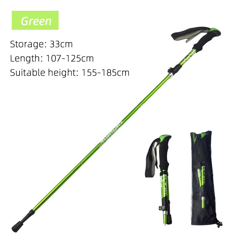 5 Section Outdoor Foldable Trekking Pole