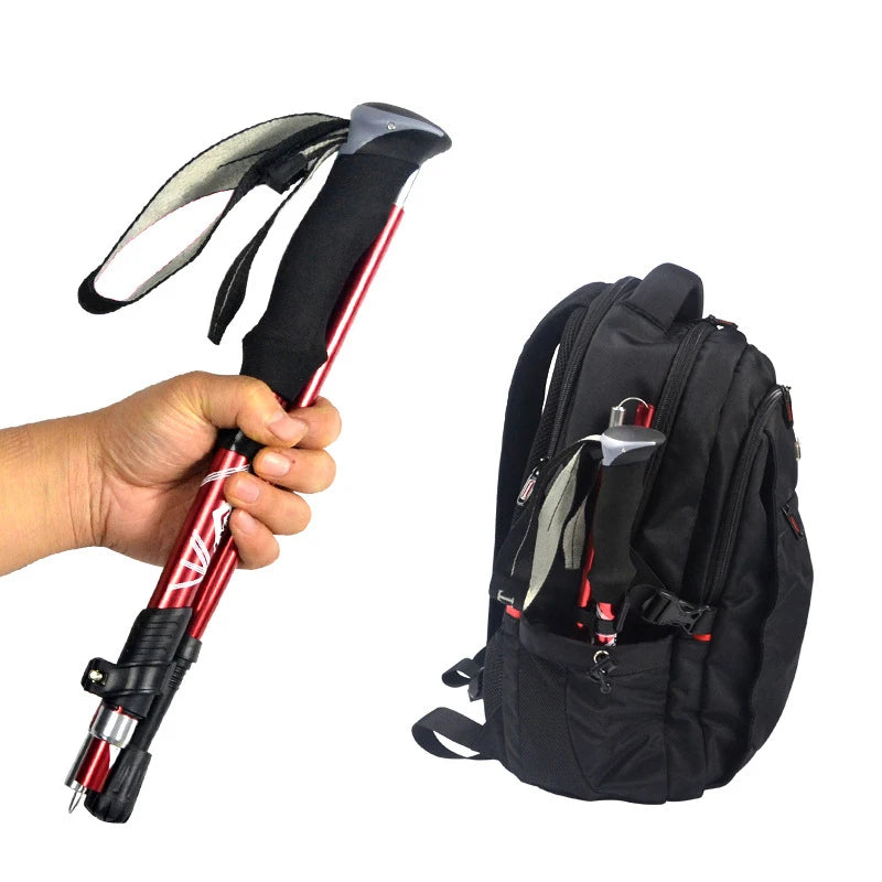 5 Section Outdoor Foldable Trekking Pole