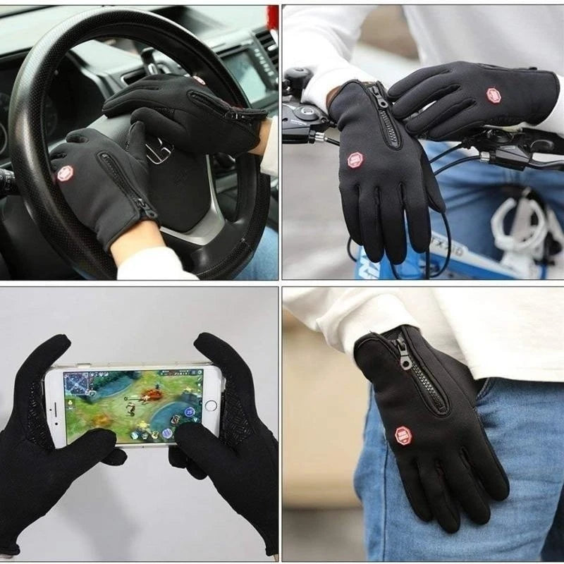 Waterproof + Windproof Gloves for Biking