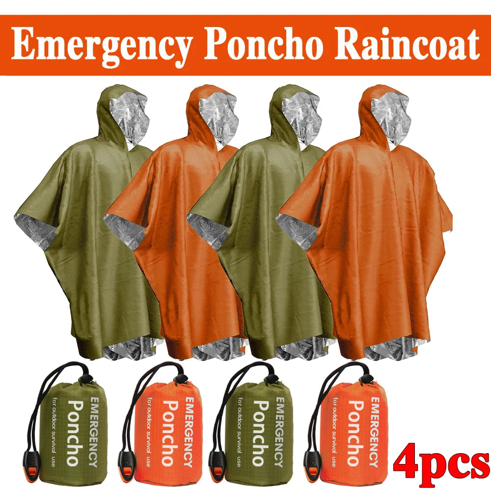 Emergency Waterproof Warm-Keeping Raincoat