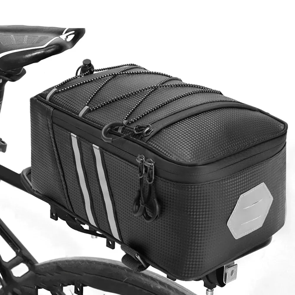 Bicycle Rear Seat Bag MTB Bike Rack Bag Trunk Pannier Cycling Large Capacity Waterproof Travel Bag